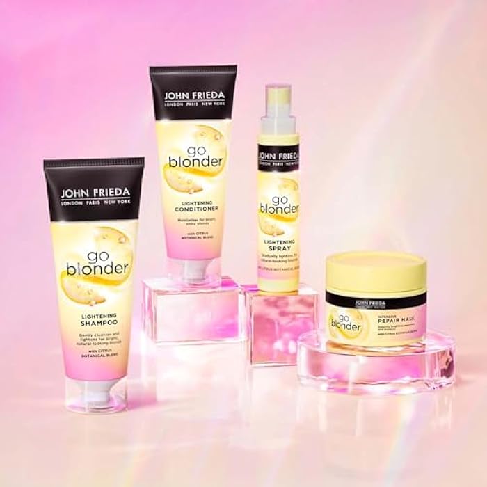 John Frieda Go Blonder Intensive Repair Mask for Blonde and Highlighted Hair 250 ml - Image 3